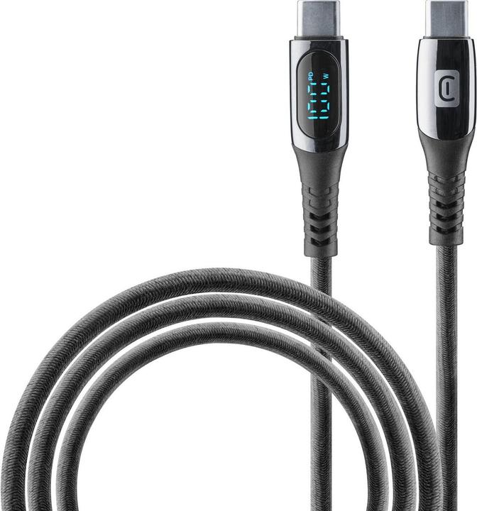 Actual product image Cellularline Display Cable (2 m, USB 3.2 Gen 2, 100 W)