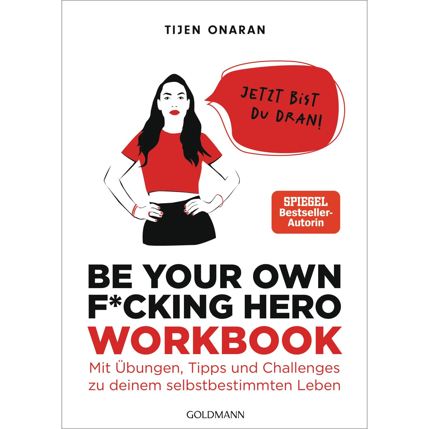 Thumbnail - Be Your Own F*cking Hero – das Workbook, Ratgeber von Tijen Onaran, Dagmar Zimmermann