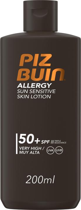 Actual product image Piz Buin Allergy Sun (Sun lotion, SPF 50, 200 ml, 150 g)