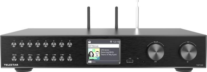 Telestar TOP 500 sw HiFi-Tuner 43cm,Internet/DAB+/UKW,Streaming,BT,HM (Radio Tuner)