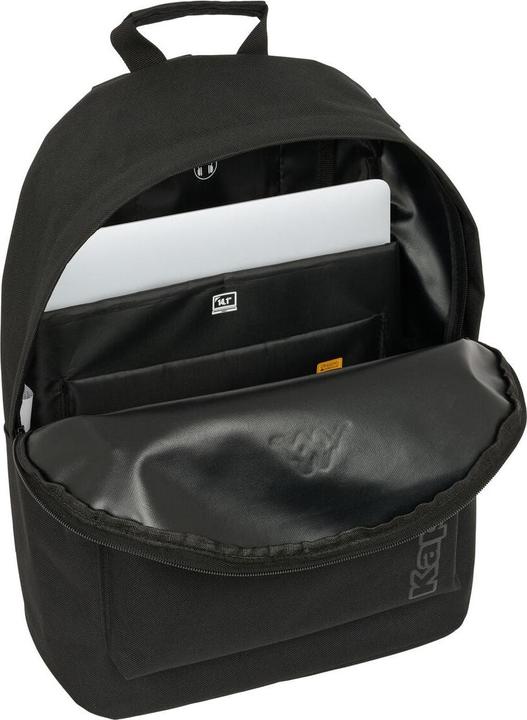 Produktbild Kappa Schulrucksack basics Schwarz 31 x 41 x 16 cm