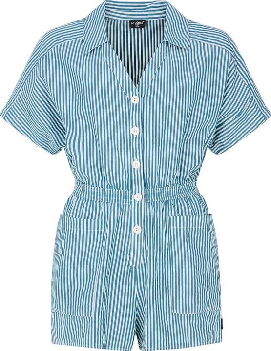 Protest Damen Jumpsuit mit kurzen Beinen PRTAlexi blau