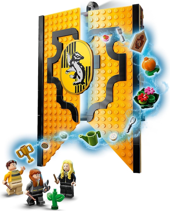 Image du produit LEGO Bannière de la maison de Poufsouffle (76412, LEGO Harry Potter)