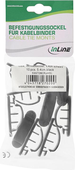 Actual product image InLine Pack of 10 cable manager