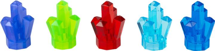 Produktbild LEGO Kristalle Edelsteine Bunt gemischt - 30385 NEU! Menge 500x (30385, LEGO Zubehör)