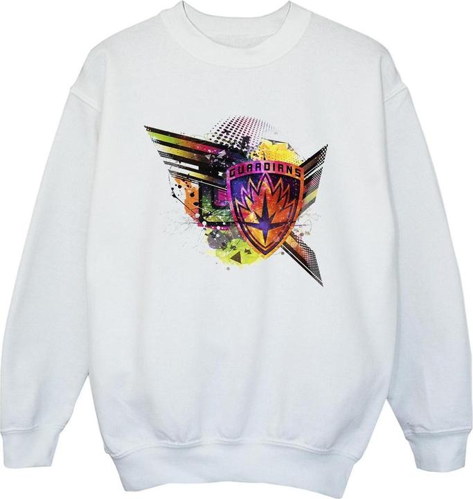Produktbild Guardians Of The Galaxy Abstract Shield Chest Sweatshirt Jungen (152, 158)