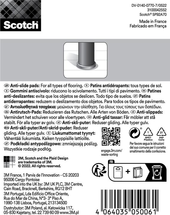 Productafbeelding Scotch Bumpers Anti-slip (Stopdemper, 4 Stuk)