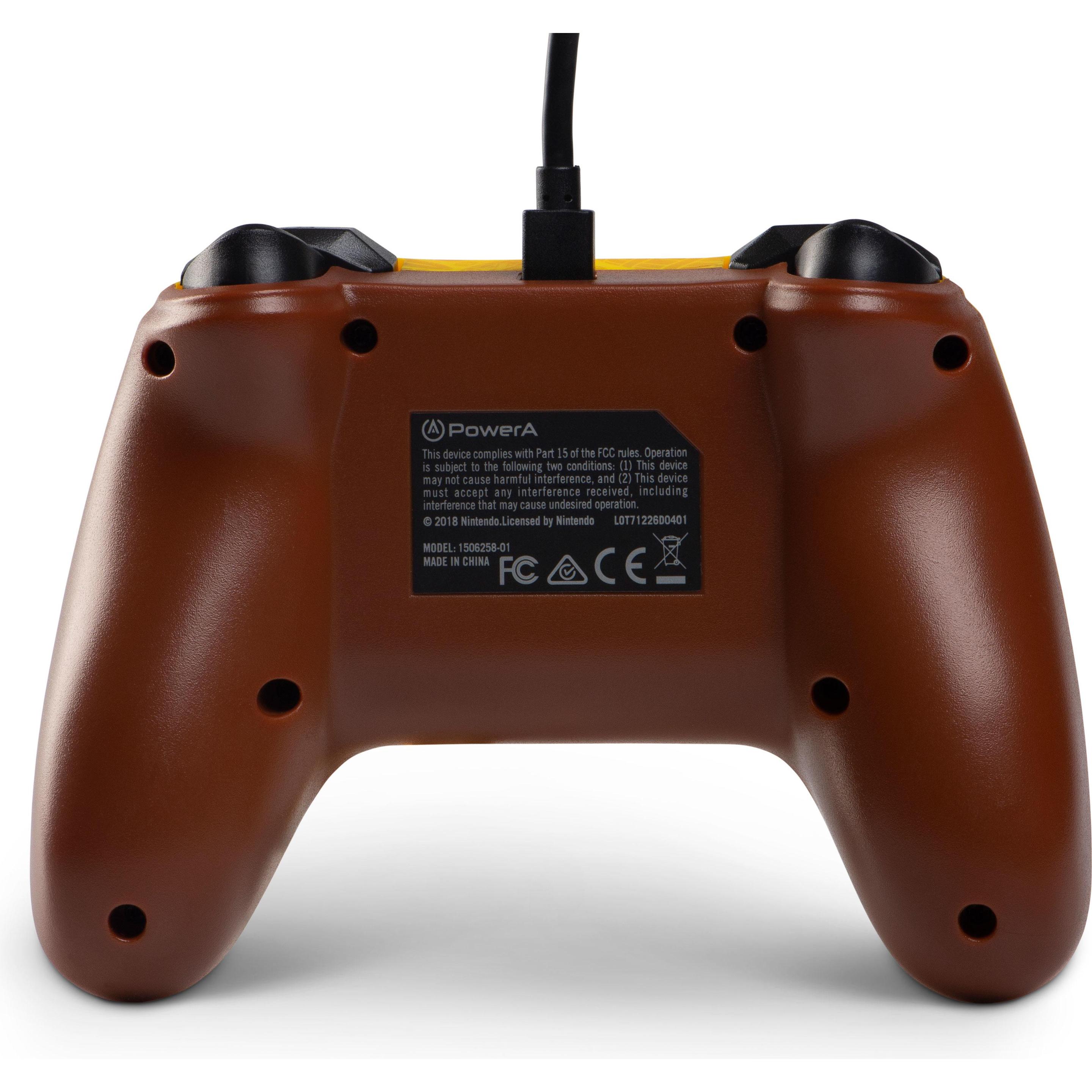 Thumbnail - PowerA Wired Controller - Donkey Kong Edition (Switch), Gaming Controller, Gelb