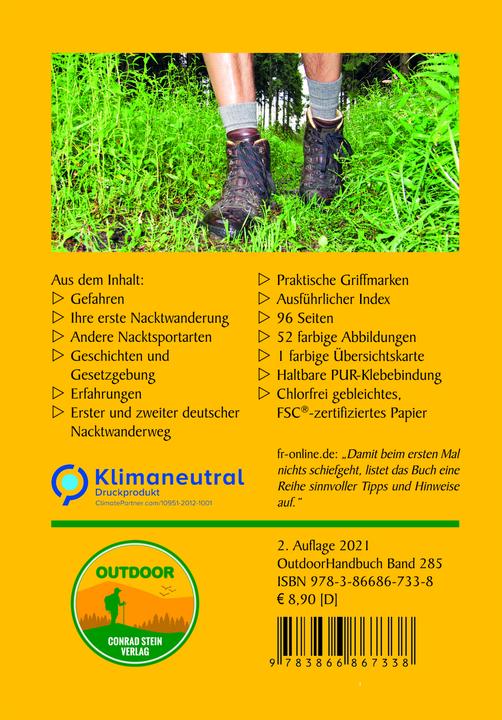 Produktbild Nacktwandern (Deutsch, Nicole Wunram, 2021)