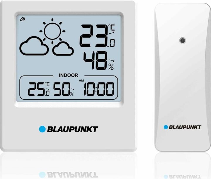 Actual product image Blaupunkt Stacja pogodowa z czujnikiem zewnętrznym WS10WH