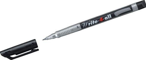 Produktbild STABILO Write-4-all Permanent-Marker (Schwarz, 0.40 mm, 1 x)
