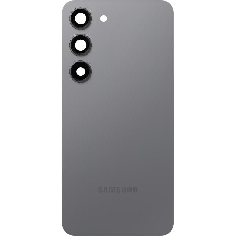 Samsung Akkudeckel für Galaxy S23 S911, Graphite, Mobilgerät Ersatzteile, Grau