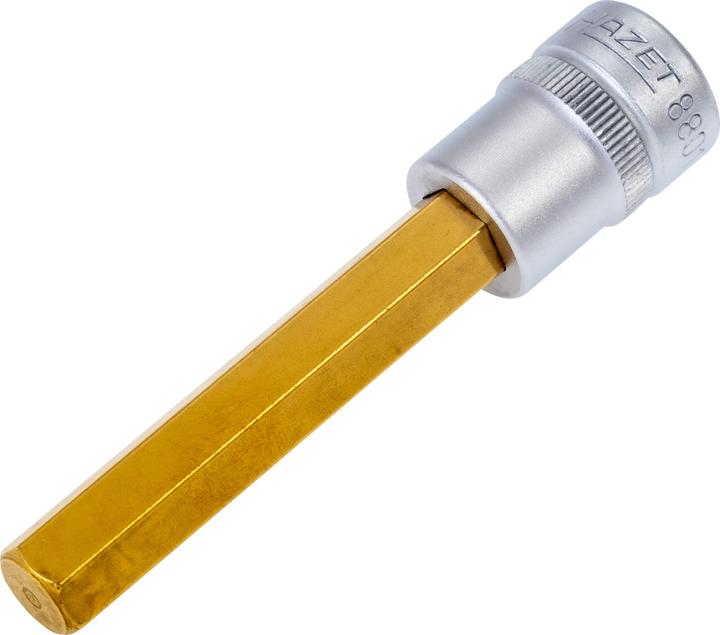 Produktbild HAZET Schraubendreher-Steckschlüsseleinsatz 8801-10 ∙ Vierkant10 mm (3/8 Zoll) ∙ Innen Sechskant Pr… (10 mm)