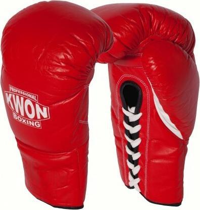 Produktbild Kwon Professional Boxing Boxhandschuhe mit Schnürsenkeln (8 OZ)