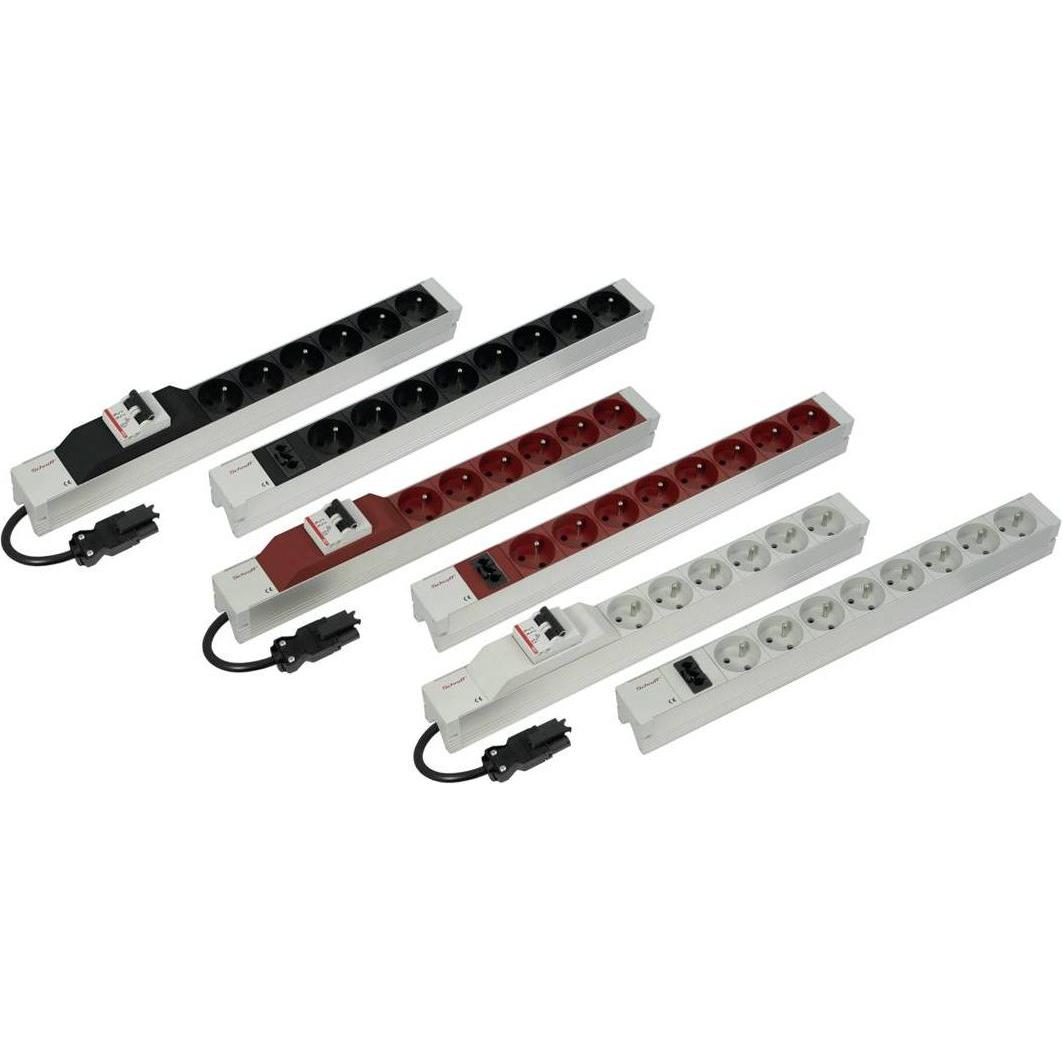 Schroff KAB.GST18-IEC60320 C20 5,0M - Netzanschlussleitung - IEC 60320 C20 Stecker, Armadio rack