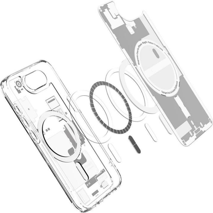 Produktbild Spigen Ultra Hybrid MagSafe Case for iPhone 16e Zero One - White (Apple iPhone 16e)
