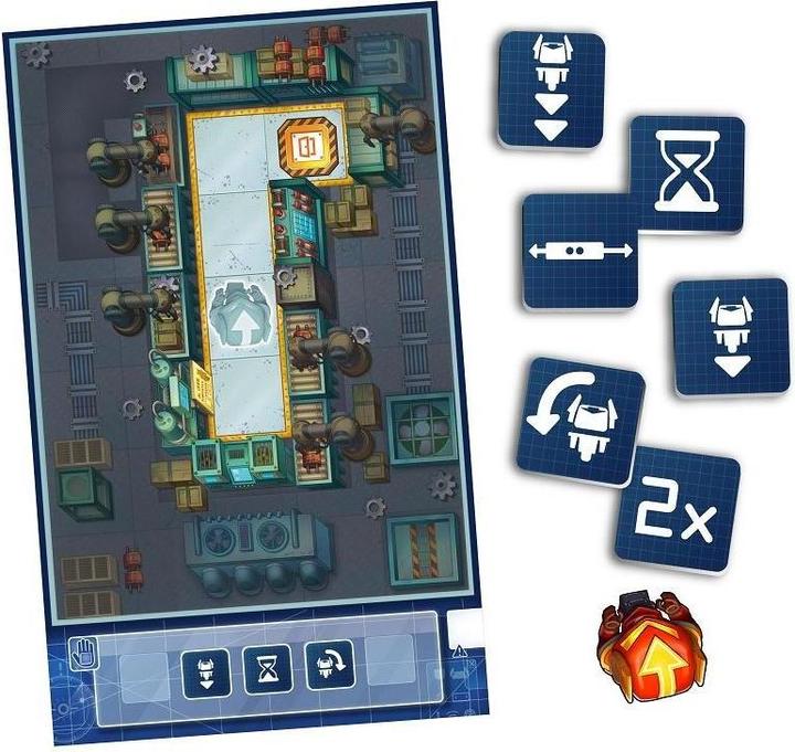 Produktbild Asmodée LSBD0007 - MARI und die verrückte Fabrik, Brettspiel, für 1+ Spieler, ab 10 Jahren (DE-Ausg (Deutsch, 1 Spieler)