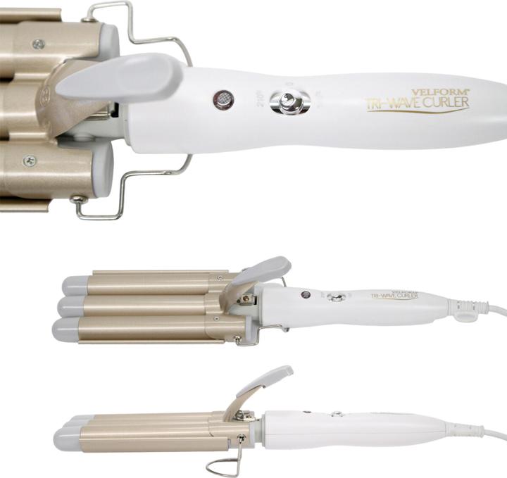 Actual product image Lipo Tri-Wave Curler