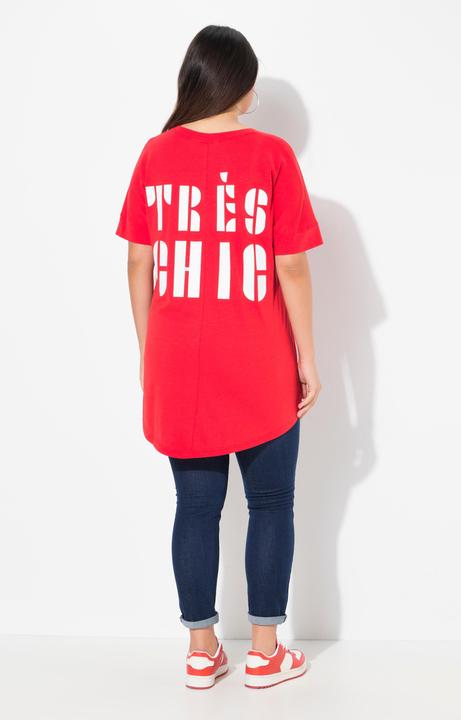 Produktbild Ulla Popken T-Shirt, Rückendruck, Oversized, Rundhals, Halbarm (46, 48)