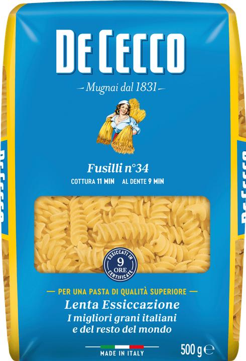 Produktbild De Cecco Fusilli Nr. 34 (500 g)