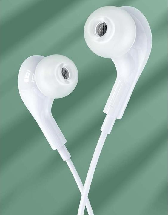 Actual product image PowerGuard USB-C Voice Call Headset In-Ear Kopfhörer mit Mikrofon & Fernbedienung