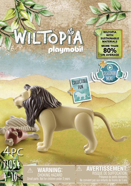 Produktbild Playmobil Löwe (71054, Playmobil Wiltopia)