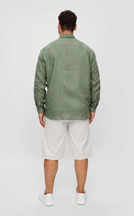 Image du produit s.Oliver Hemd Leinenhemd mit Button-Down-Kragen (4XL)
