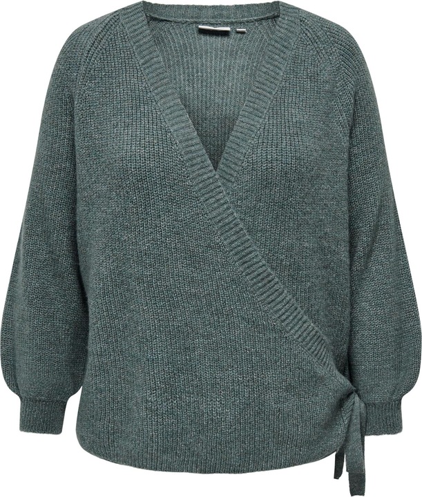 Only Curvy Langarm Strickpullover