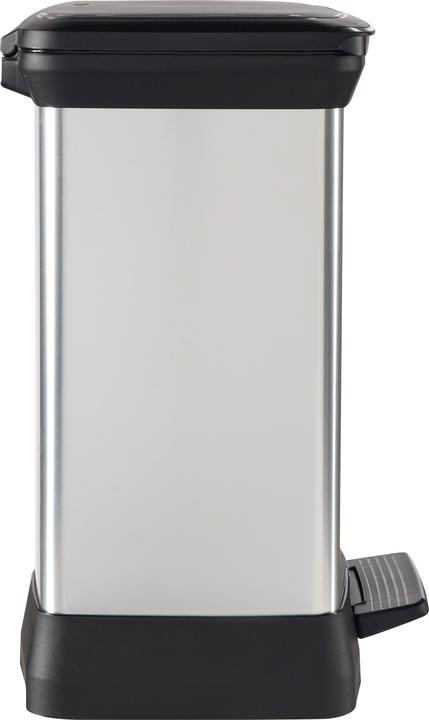 Image du produit Curver DECOBIN DUO Poubelle à tri sélectif 10,0 + 18,0 l argenté métallique (30 l)