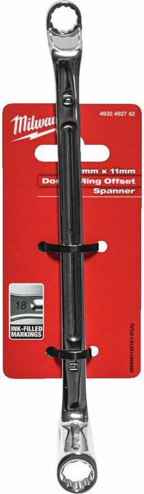 Produktbild GCS Doppelgebogener Schlüssel 75° - 10x11mm (11 mm)