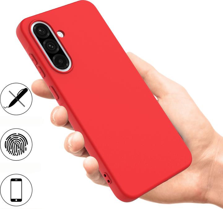 Produktbild Cover-Discount Galaxy A37 Silikon Gummi Hülle mit Riemen (Samsung Galaxy A37)
