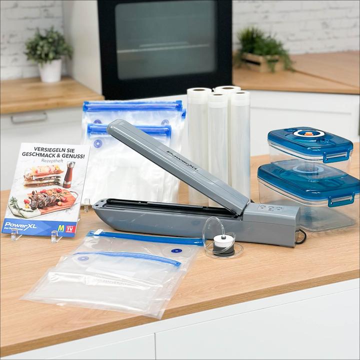 Actual product image MediaShop PowerXL Duo NutriSealer 6in1 Vacuum Sealer Mega-Saver Set