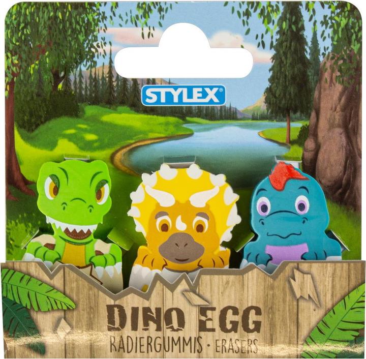 Image du produit Stylex 34091 Jeu de gommes, 3 pièces