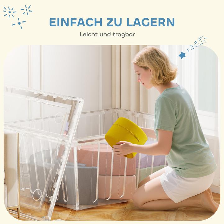 Image du produit Aiyaplay Softbausteine Cord, Schaumstoff Mehrfarbig