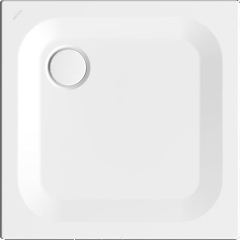 Bette, Duschwanne, Duschwanne Ultra 750 x 750 x 25 mm wei glatt 5529-000