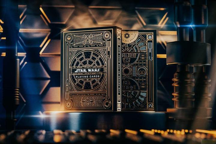Actual product image Theory11 Star Wars Playing Cards Gold Version (English)