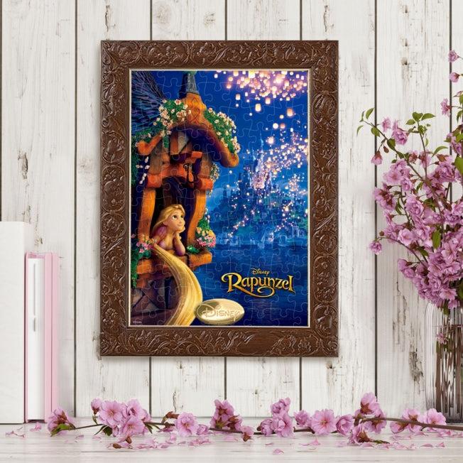 Produktbild Disney Rapunzel Holografisches Kristall-Puzzle 108 Teile "Licht in die Zukunft (Rapunzel's Tower)" (108 Teile)