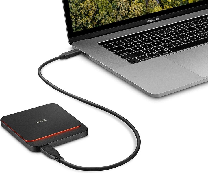Actual product image LaCie Portable SSD (500 GB)