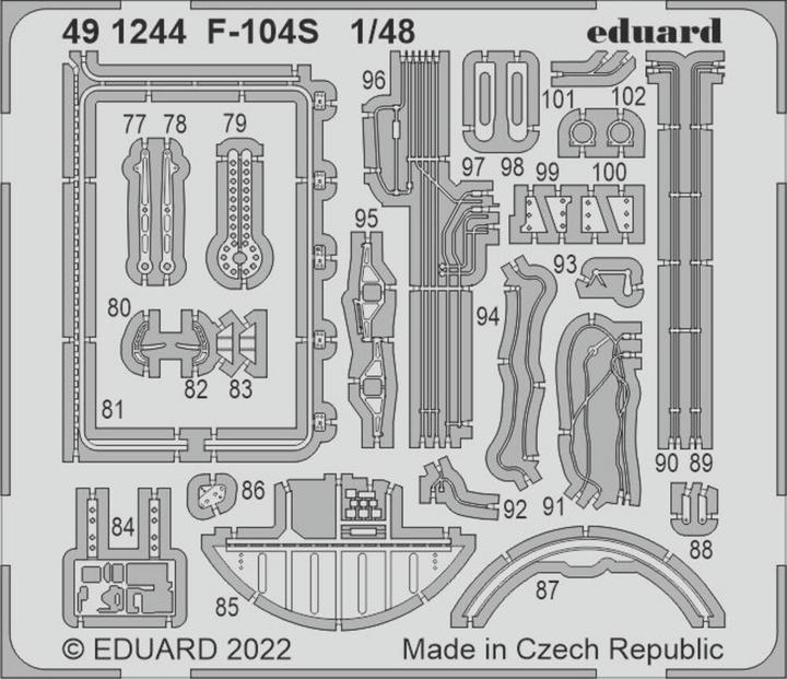 Produktbild Eduard F-104S for KINETIC