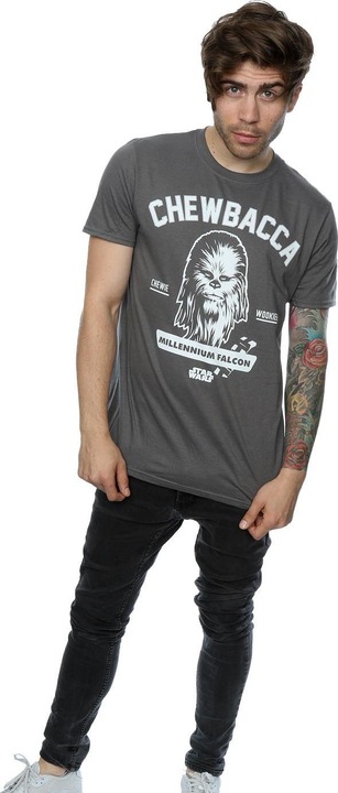 Immagine prodotto Star Wars Collegiate Maglietta Chewbacca Uomo (XXL)