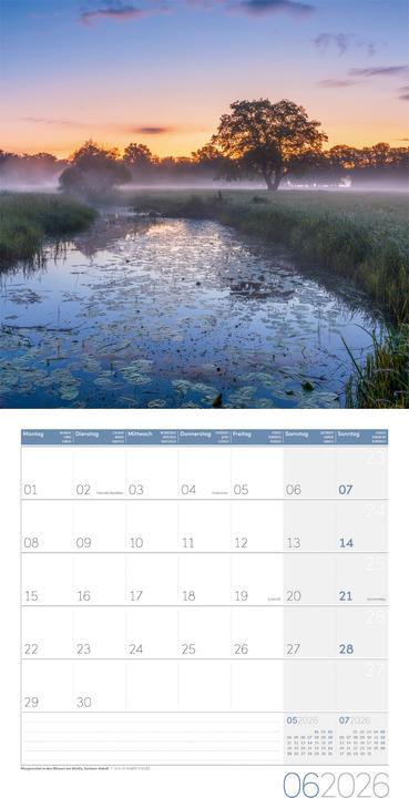 Produktbild Naturwunder Deutschland Kalender 2026 - 30x30