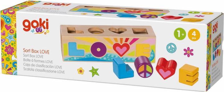 Produktbild Goki Sort Box LOVE, goki66