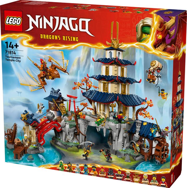 Produktbild LEGO Turnier-Tempelstadt (71814, LEGO Ninjago, LEGO Seltene Sets)