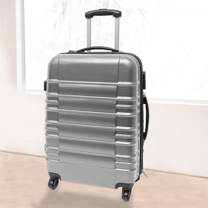 Produktbild Well Home Kofferset mit Schutzbezug Cutie Cat, 4 Räder und Teleskopgriff