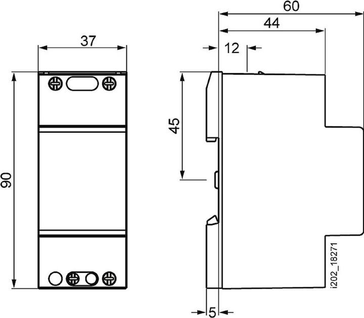 Produktbild Siemens Klingeltransformator 14VA Primär 230240V AC 50Hz Sekundär 8V 12V 24V