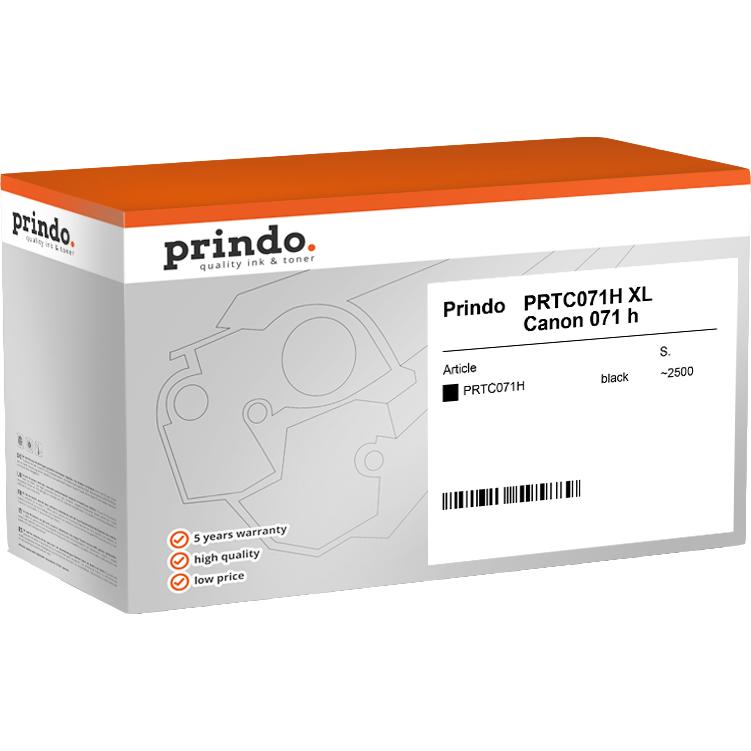 Prindo, Toner, ORIGINAL Toner Black PRTC071H Classic 2500 pages Classic The premium alternative, full