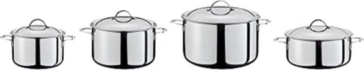 Immagine prodotto Spring Set di pentole in Cristal (Set di pentole e padelle da cucina, Acciaio inossidabile, 16 x 10 cm)