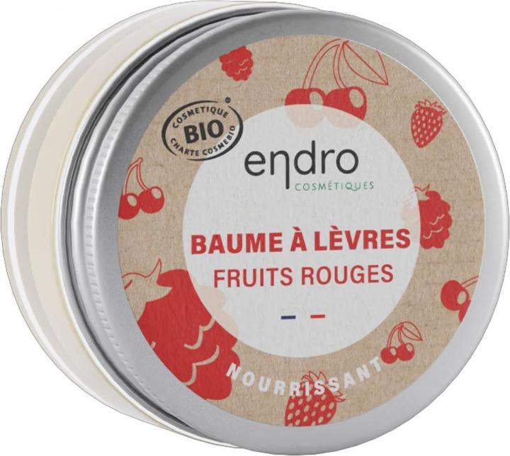 Actual product image Endro natural lip balm, red berries, 15ml (15 ml)
