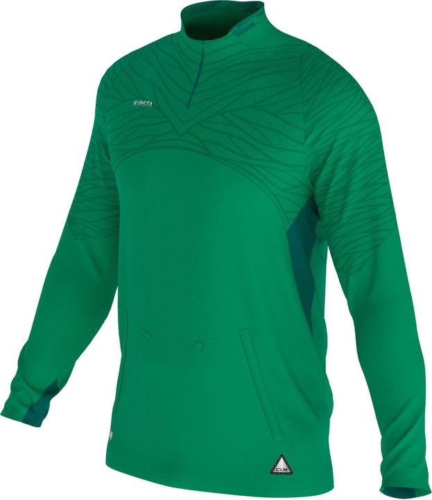 Immagine prodotto Kipsta Calcio da donna/uomo con 1/2 zip - verde CLR (L)