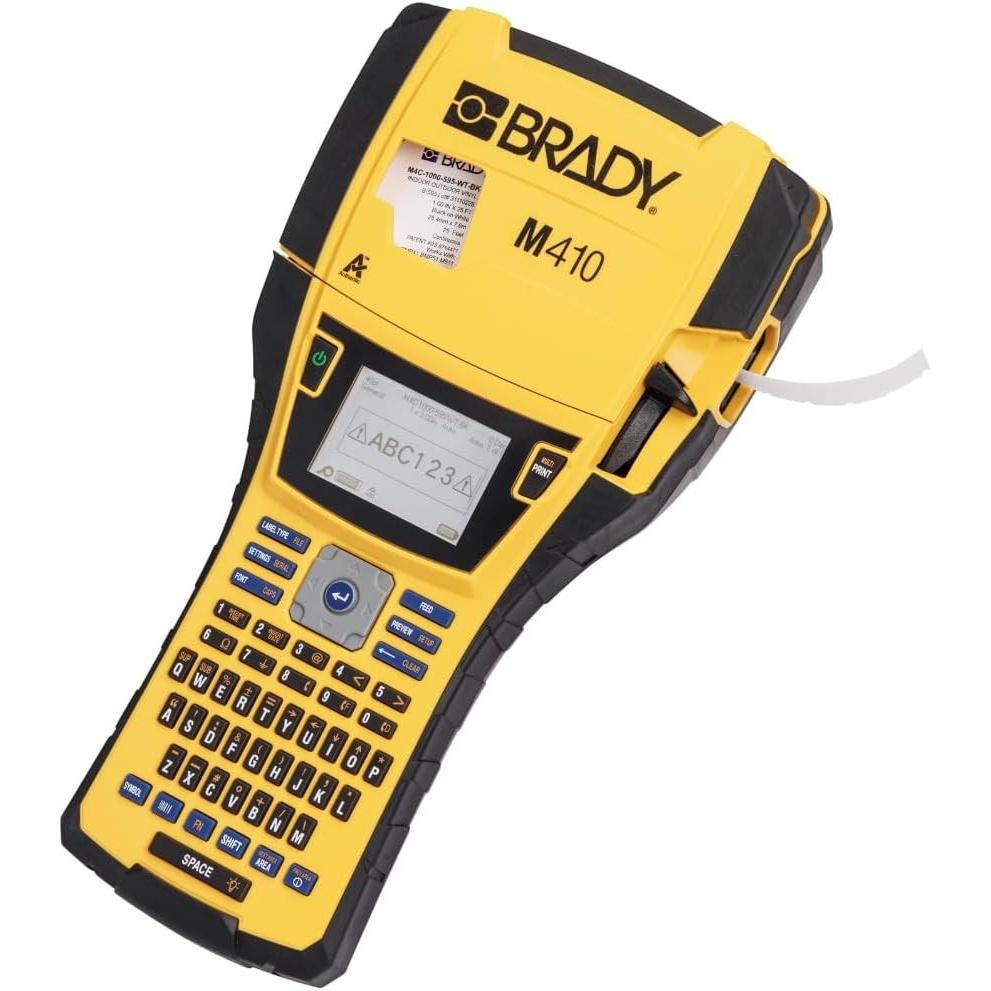 Brady M410 (300 dpi), Stampante di etichette, Giallo